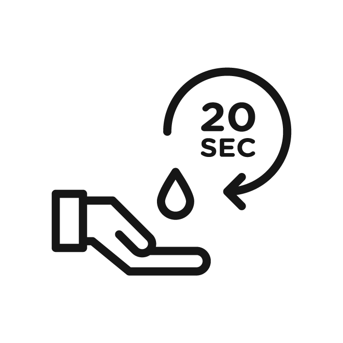 Wash your hands regularly